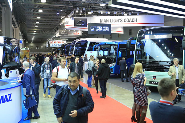 Аренда транспорта бизнес класса в Москве для гостей и участников международной выставки «BUSWORLD Russia 2020»